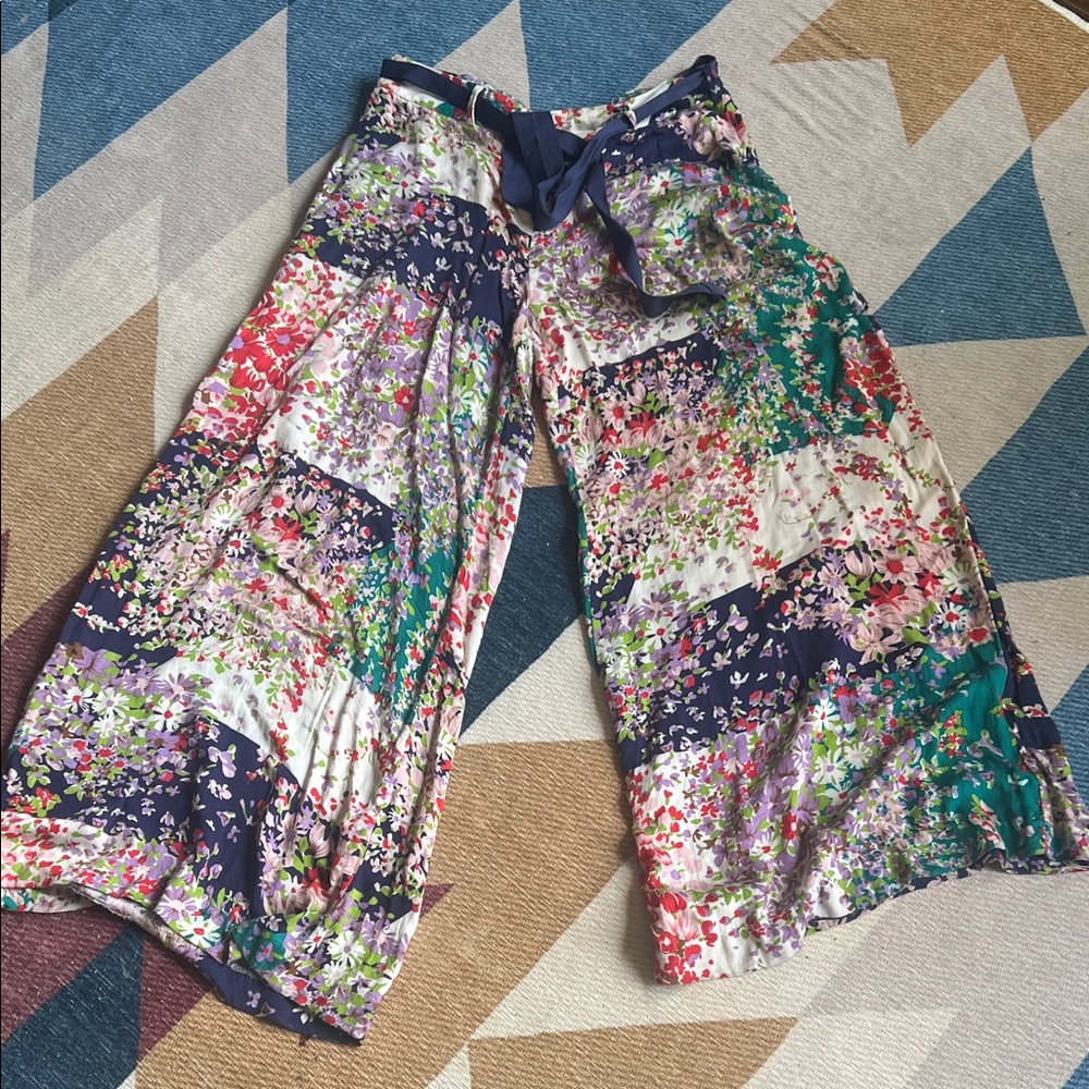BOGO! Elevenses Colorful cotton Floral Pants US4